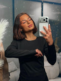 Body col rond noir