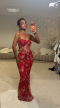 Robe Rosas rouge