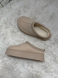 Bottines Plateforme Beige