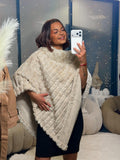 Poncho beige