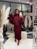 Robe Pull Bordeaux