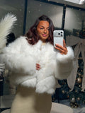 Veste douce blanche