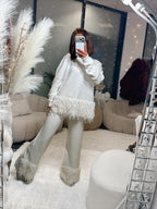 Ensemble froufrou crème