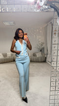 Ensemble diva bleu