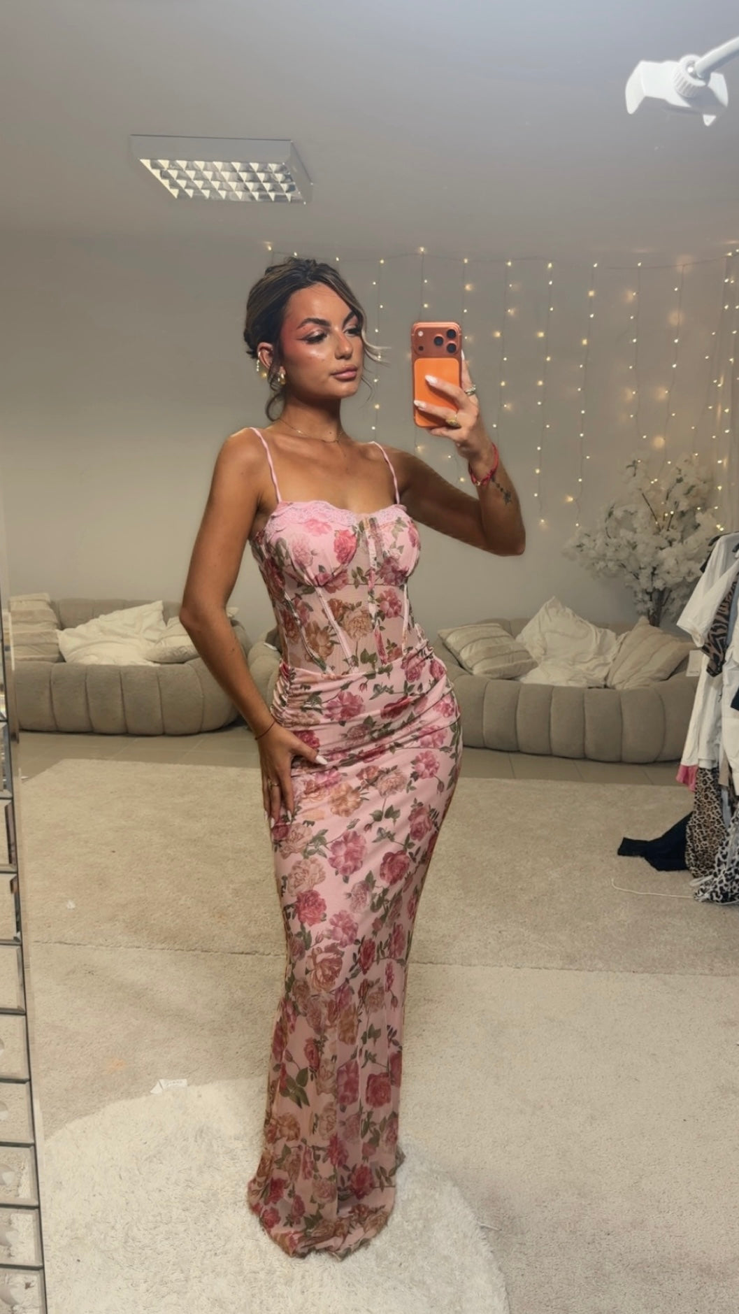 Robe rosas Rose