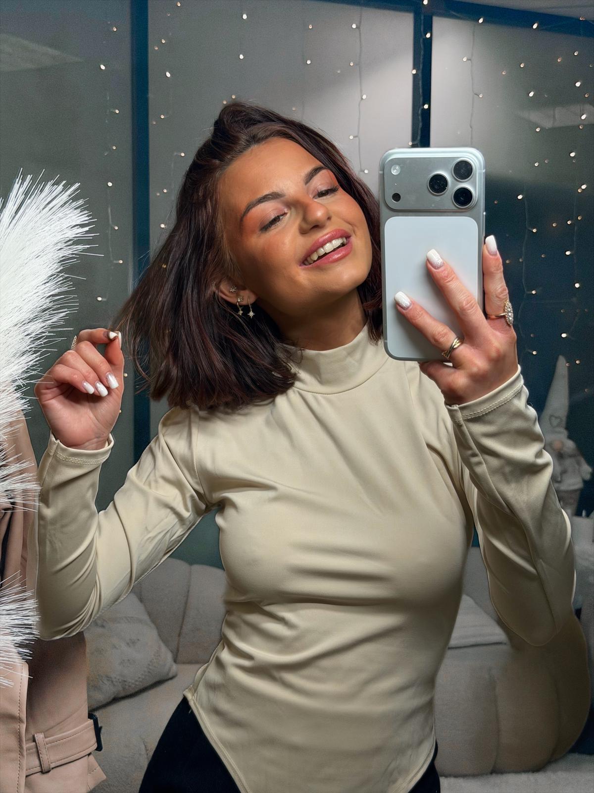 Body col haut beige