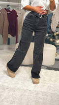 Jean reverse gris foncés