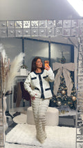Veste Blanche & Bleu jeans