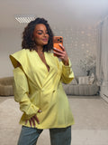 Blazer Epaule yellow