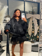 Robe volante noir