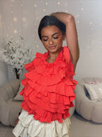Haut amor rouge corail