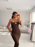 Robe marron