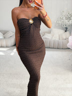 Robe marron