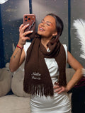 Écharpe Nella Paris marron